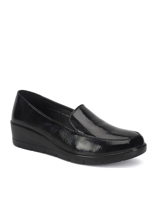 Damen Mokassins in Schwarz Farbe