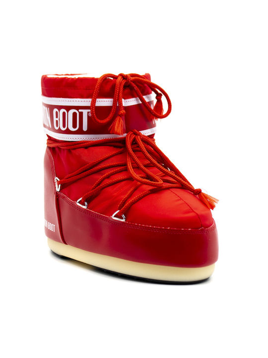 Moon Boot Icon Low Women's Boots Snow Red