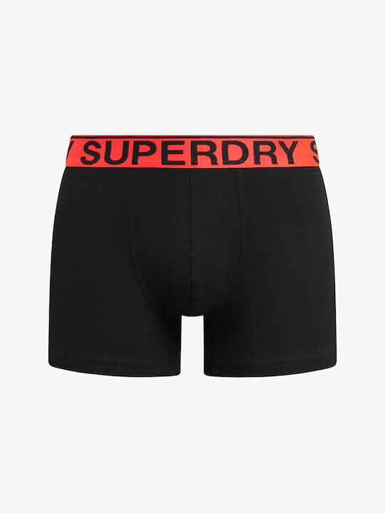 Superdry Trunk Ανδρικά Μποξεράκια 2pack Black Camo M3110461a Cs4