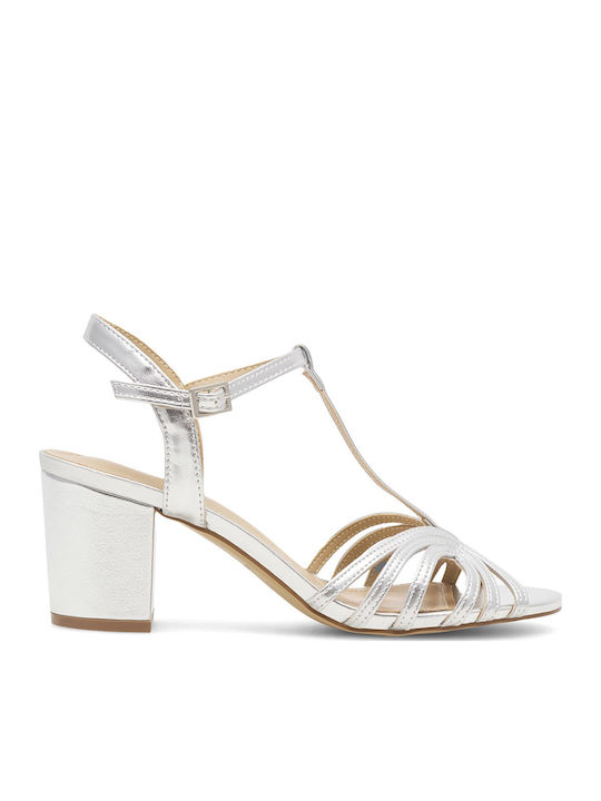 Sandalen Silber