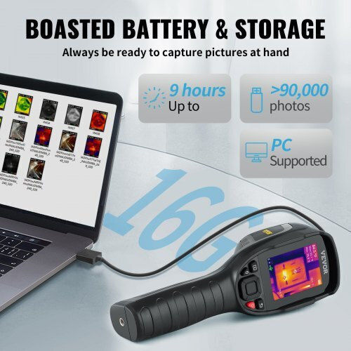 Vevor Handheld Thermal Camera with Screen 2.8" FYHWRXYWWWIFINPTKV0