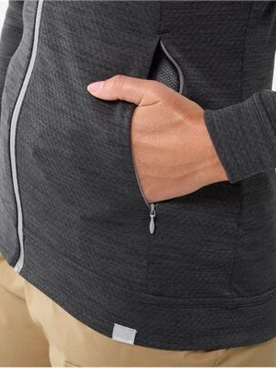 Fleece Γυναικεία Ζακέτα Blue