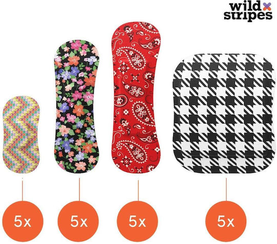 Wild Stripes Classic Sensitive Kids Plasters 20pcs