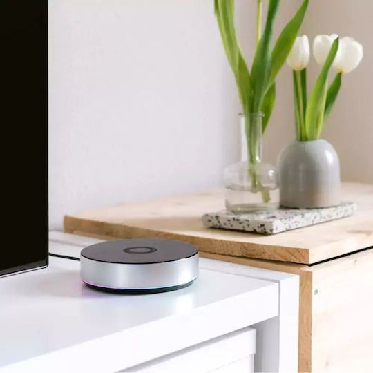 Athom Homey Bridge Smart Brücke Z-Wave / Wi-Fi / Bluetooth / Zigbee / RF Kompatibel mit Google Home, Alexa & Hue Bridge