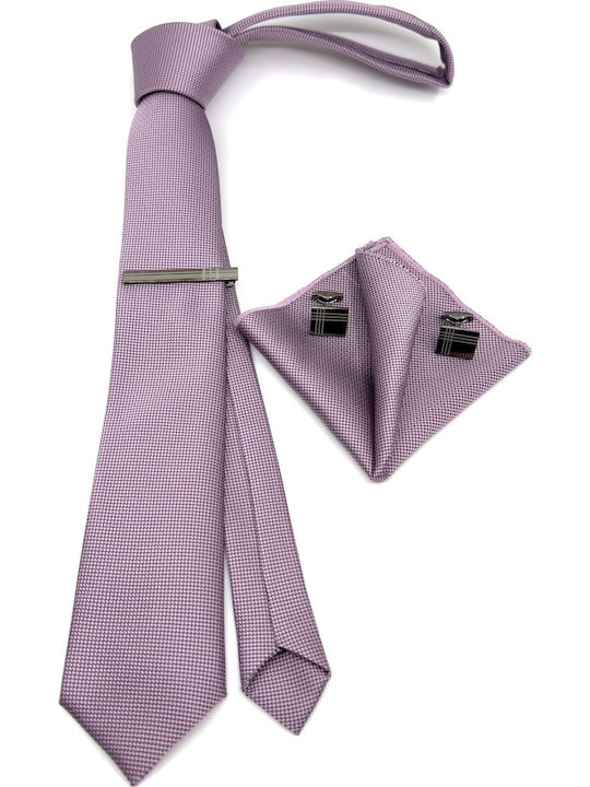 Legend Accessories Подредба Мъжка Вратовръзка с Щампа Лавандулов
