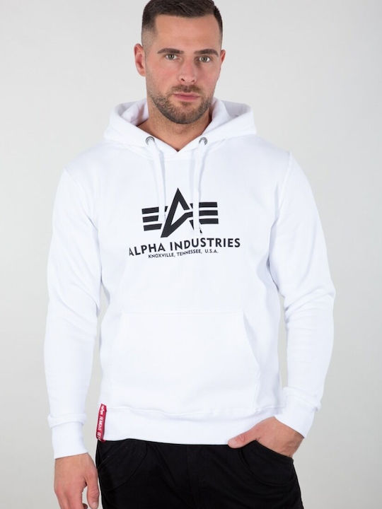 Alpha Industries White with Hood