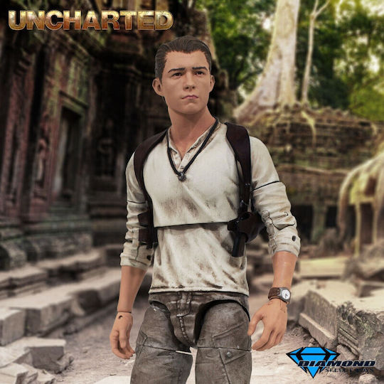 Diamond Select Toys Uncharted Nathan Drake Action-Figur 18cm