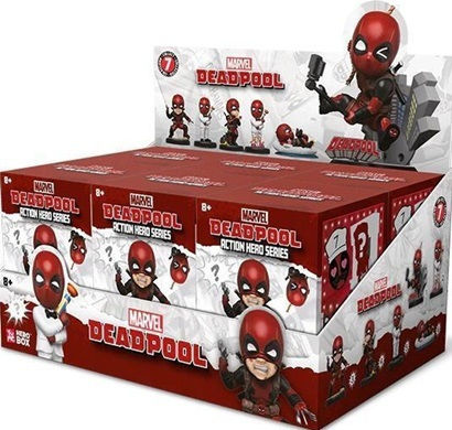 Marvel Hero Box Deadpool Figure Random Content