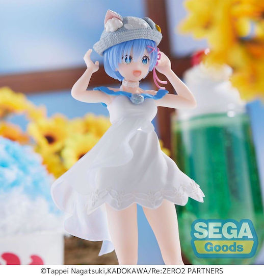 Sega Re: Zero Starting Life in Another World Rem Nyatsu Day Luminasta Figure 19cm