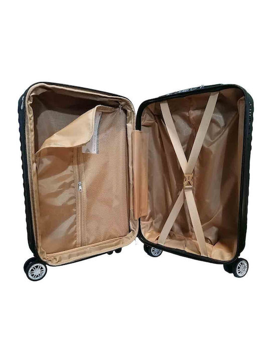 Bartuggi Cabin Hard Petrol Suitcase With 4 Wheels Height 55cm