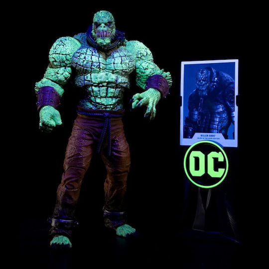 Dc Multiverse Gold Label Killer Croc Gitd Φιγούρα Δράσης 30cm Le5400