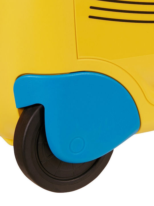 Samsonite Dream2go Kids Cabin Hard Yellow Suitcase With 4 Wheels Height 38cm