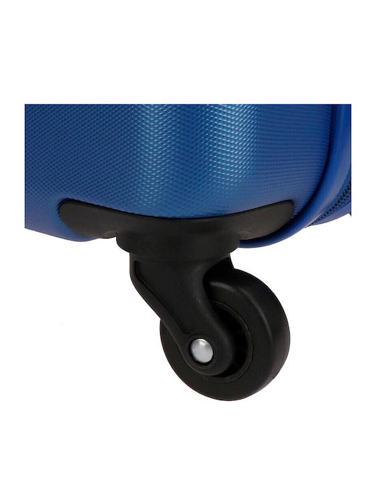 Movom Flex Large Hard Blue Suitcase with 4 Wheels Height 75cm