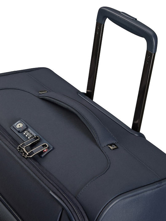 Samsonite Airea Großer Reisekoffer Weichschalen Blau mit 4 Räder Höhe 78cm 133626-1247