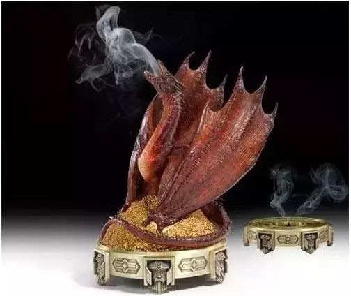 The Noble Collection Hobbit Incense Burner Smaug The Desolation of Smaug Collectible Figure 25cm