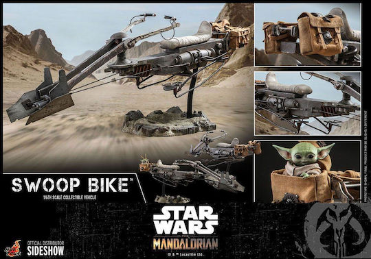 Hot Toys Star Wars Mandalorian Swoop Bike Swoop Bike Replica Vehicle Length 59cm in Scale 1:6