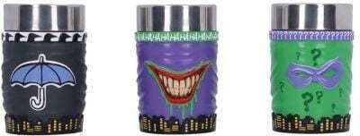 Dc Batman Super-villain Collectible Mini Cup Set