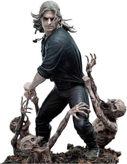 Weta Workshop The Witcher Geralt Netflix's the White Wolf Collectible Figure Height 51cm in Scale 1:4