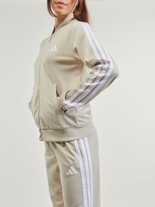 Essentials 3-stripes Σετ Φόρμας Γκρι
