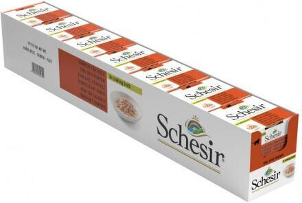 Schesir Nature for Cat Υγρή Τροφή για Ενήλικες Γάτες σε Κονσέρβα με Κολοκύθα και Τόνο χωρίς Γλουτένη 70gr