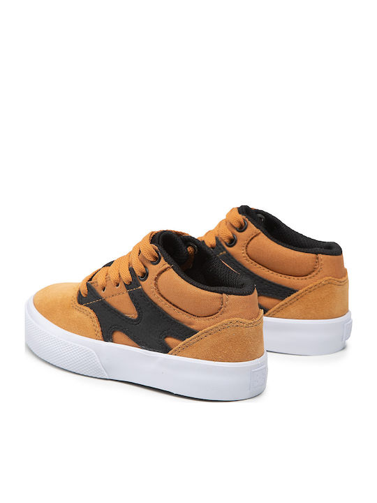 Kalis Vulc Παιδικά Sneakers High Κίτρινα