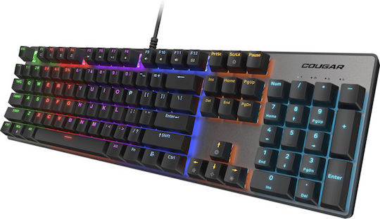 Cougar Ultimus EX Gaming Μηχανικό Πληκτρολόγιο με RGB φωτισμό (Αγγλικό US)