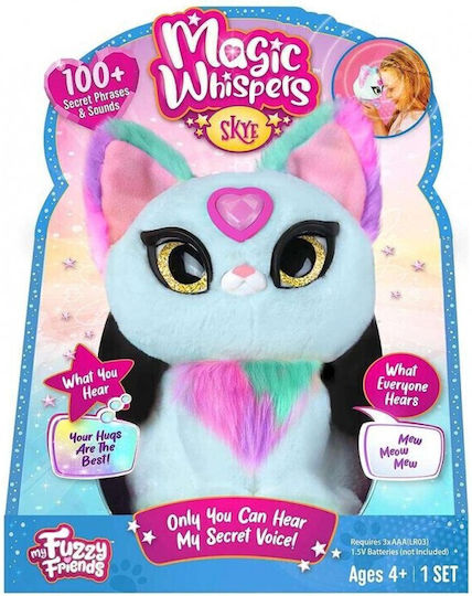 Giochi Preziosi Plush Kitten My Fuzzy Friends Magic Whispers Kitties for 4+ Years 17 cm (Various Designs) 1pc