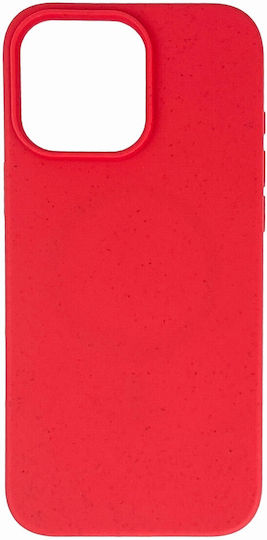 Multiple Color Wheat Bran Case Magsafe Iphone 16 Pro Red