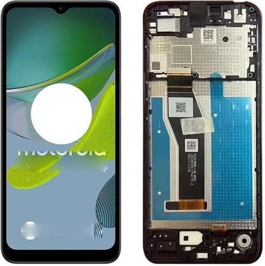 O ecran cu Mecanism Tactil pentru Moto E13 (Negru)