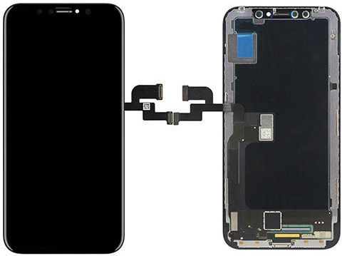 Екран GX LCD със Сензорен Механизъм за iPhone X (Черен)
