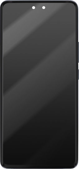 Lcd Display + Touch Unit + Front Cover Xiaomi 13 Lite Black Service Pack