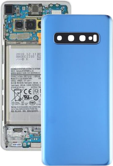 Battery Cover Blue for Galaxy S10+