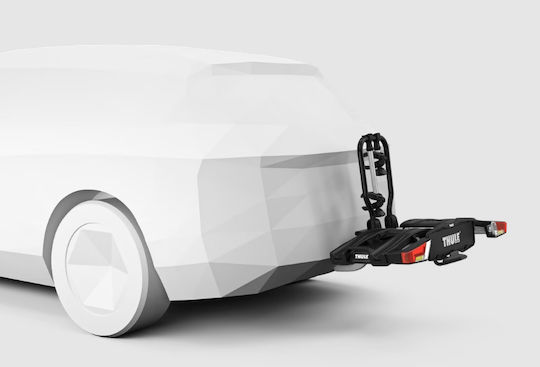 Thule Easyfold Xt Bază Bară de remorcare pentru mașină pentru 2 biciclete
