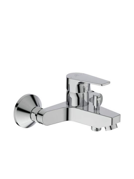Ideal Standard Cerafine-D Миксер Батерия Баня Сребрист