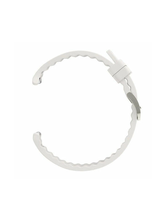 Samsung Curea Silicon Alb (Samsung Galaxy Watch)