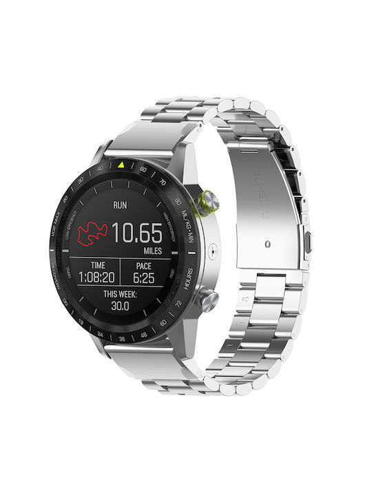 Techsuit W010 Каишка Сребрист (Garmin Fenix 3/3 HR/5X/5X Plus/6X/6X Pro/7X/7X Pro Solar) Techsuit W010 Каишка Сребрист (Garmin Fenix 3/3 HR/5X/5X Plus/6X/6X Pro/7X/7X Pro Solar)