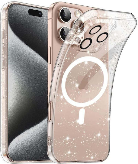 Techsuit Sparkleskin Back Cover Transparent (iPhone 16 Pro Max)