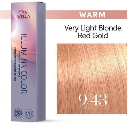 Wella Illumina Color Βαφή Μαλλιών 9/43 60ml