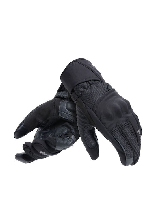 Dainese Livigno Χειμερινά Ανδρικά Γάντια Μηχανής Αδιάβροχα Μαύρα