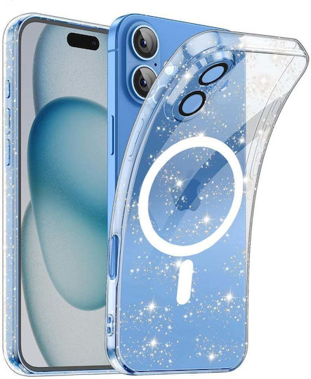 Techsuit Sparkleskin Back Cover Transparent (iPhone 16 Plus)