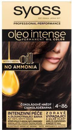 Syoss Oleo Intense Hair Dye no Ammonia 4-86 Chocolate brown 50ml