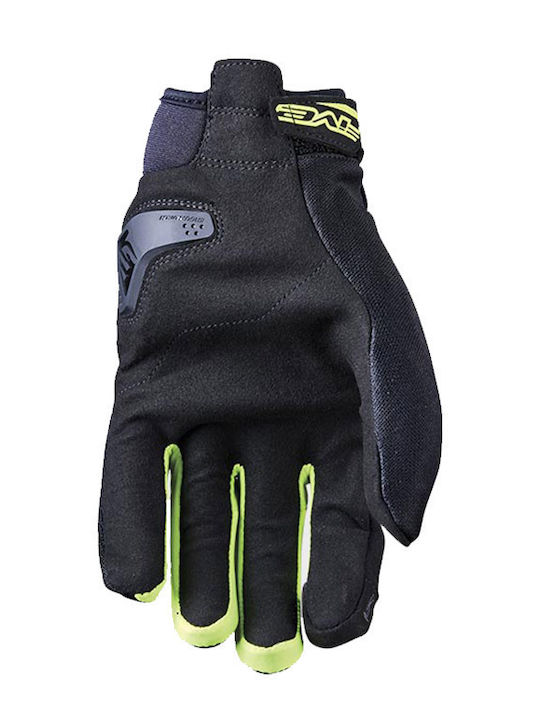 Five Globe Evo Summer Men's Gloves Black/Fluo Yellow