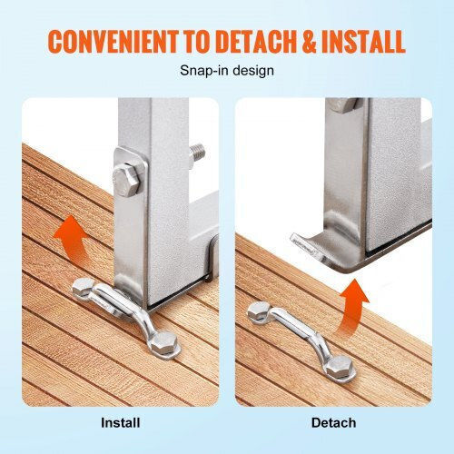 Vevor 4 Steps Boat Ladder