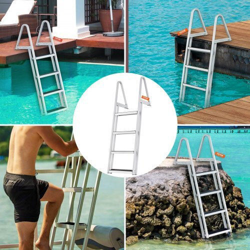 Vevor 4 Steps Boat Ladder