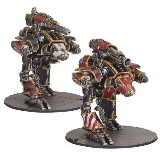 Games Workshop Warhammer: Die Horus-Häresie Warhammer - Legions Imperialis Dire Wolf Heavy Scout Titans Figuren