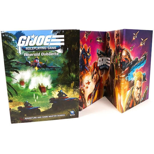 Renegade Game Studios G.I. JOE RPG The Emerald Oubliete & GM Screen DM Screen