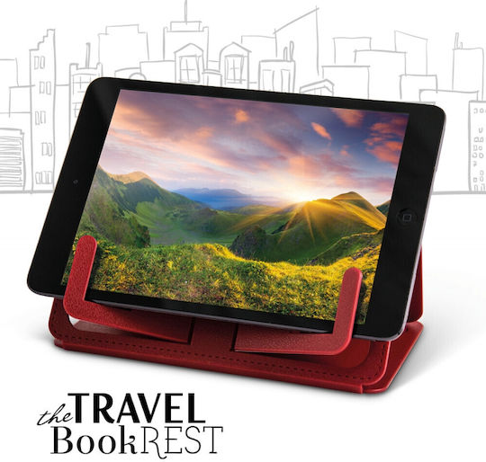 Πλαστική Βάση Ανάγνωσης Travel Book Rest σε Γκρι Χρώμα 10.5x21x19εκ. 1τμχ