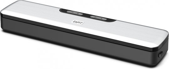 Zafit Vid-125 Aparat de Vidat Profesional pentru Alimente 125 W Bară de Etanșare de 32 cm 5 Pungi de Vidat Incluse Argintiu Metalic