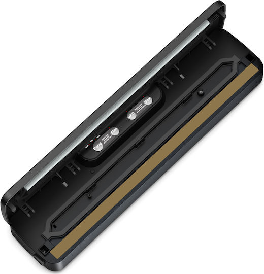 Zafit Vid-125 Aparat de Vidat Profesional pentru Alimente 125 W Bară de Etanșare de 32 cm 5 Pungi de Vidat Incluse Argintiu Metalic