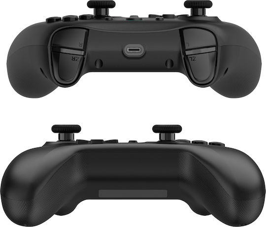 Roar RR-0025 Bluetooth Ασύρματο Gamepad για Android / PC / Switch / iOS Μαύρο